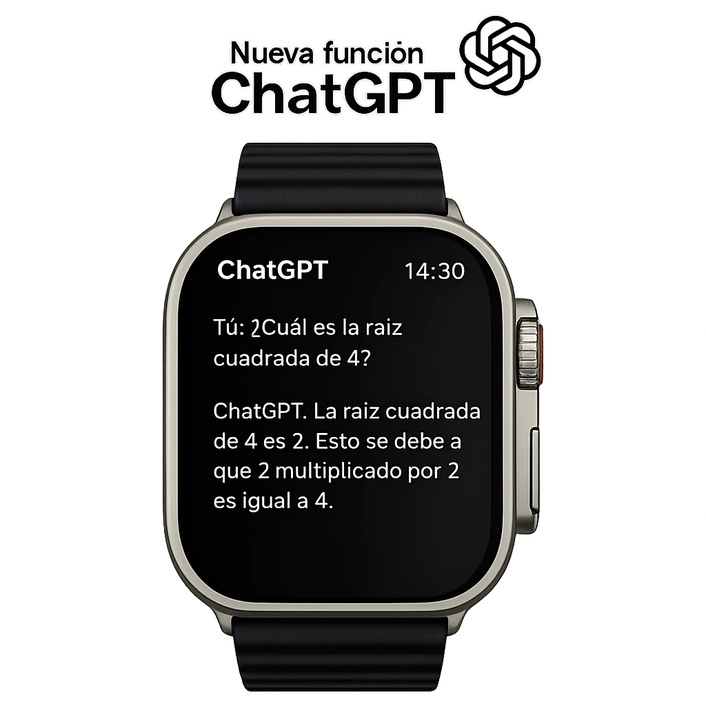 ChatGPT en SmartWatch